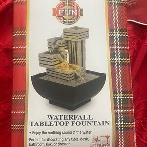 Waterfall Tabletop Fountain